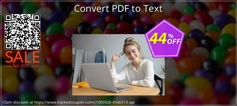 Convert PDF to Text coupon on Easter Day offering sales