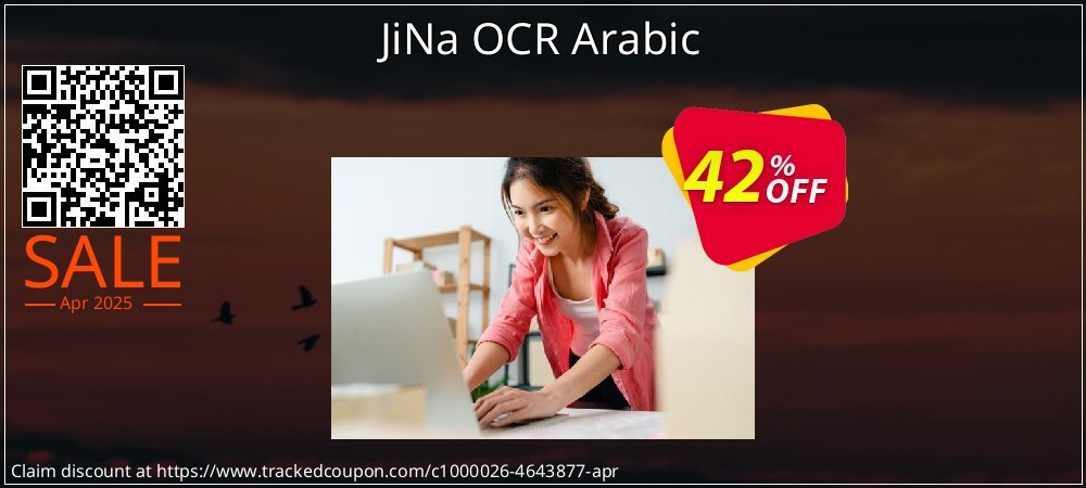 JiNa OCR Arabic coupon on April Fools Day offering discount