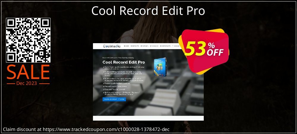 Cool Record Edit Pro coupon on April Fools' Day sales