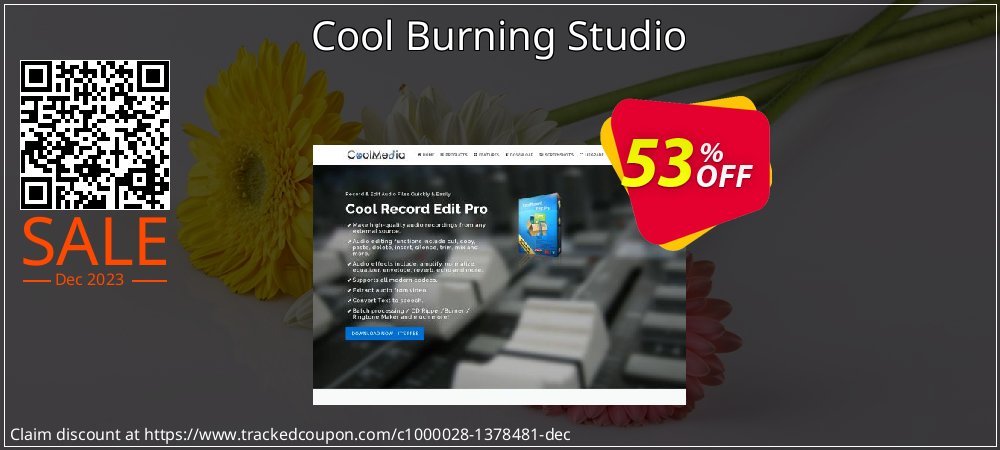 Cool Burning Studio coupon on World Party Day sales