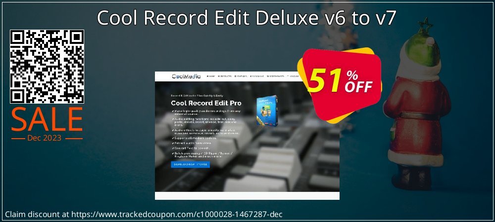 Cool Record Edit Deluxe v6 to v7 coupon on April Fools' Day discount