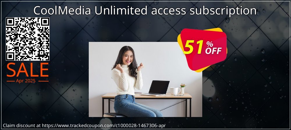 CoolMedia Unlimited access subscription coupon on National Loyalty Day offering sales