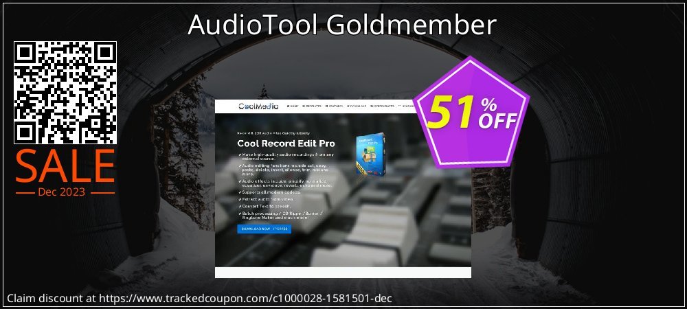 AudioTool Goldmember coupon on World Party Day discounts