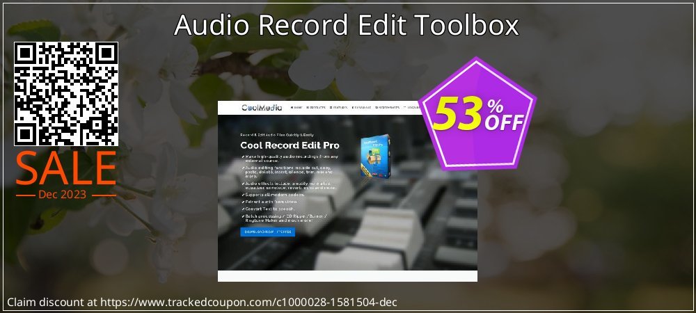 Audio Record Edit Toolbox coupon on World Password Day offer