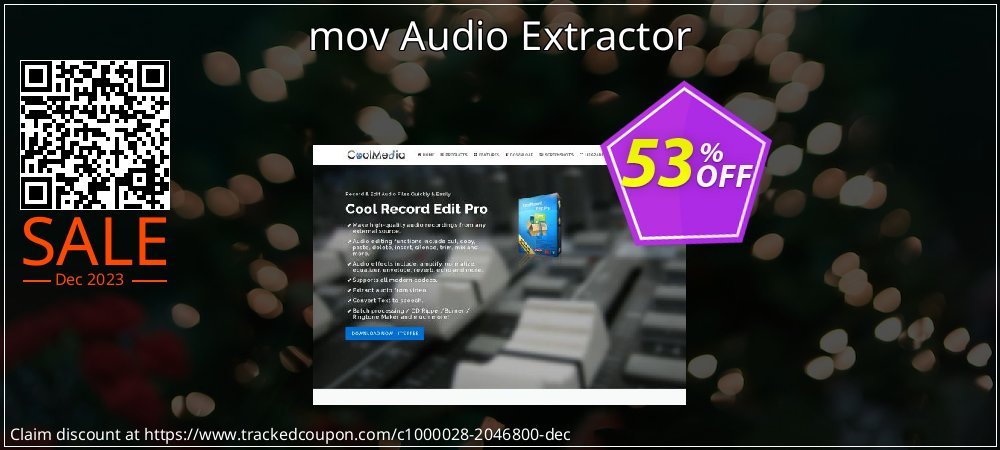 mov Audio Extractor coupon on World Backup Day offering sales
