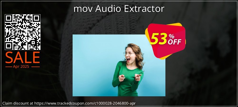 mov Audio Extractor coupon on World Backup Day offering sales