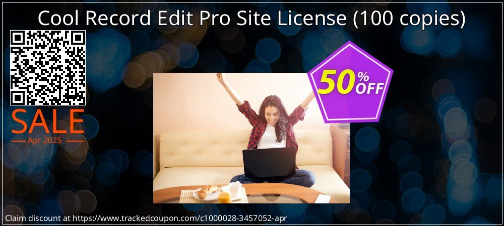 Cool Record Edit Pro Site License - 100 copies  coupon on April Fools Day offer