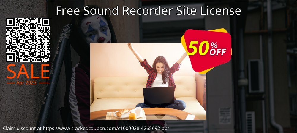 Free Sound Recorder Site License coupon on Working Day discount