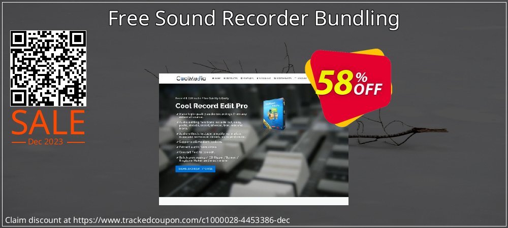 Free Sound Recorder Bundling coupon on World Party Day deals