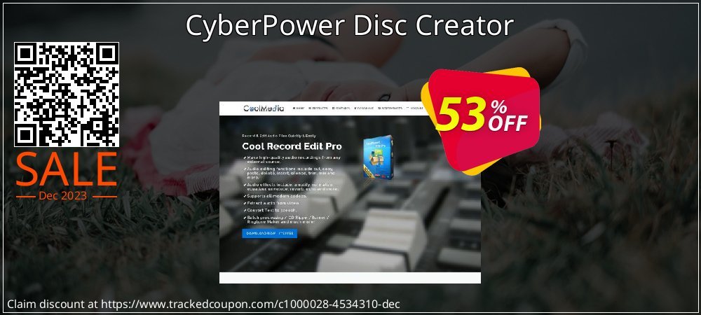 CyberPower Disc Creator coupon on National Walking Day super sale