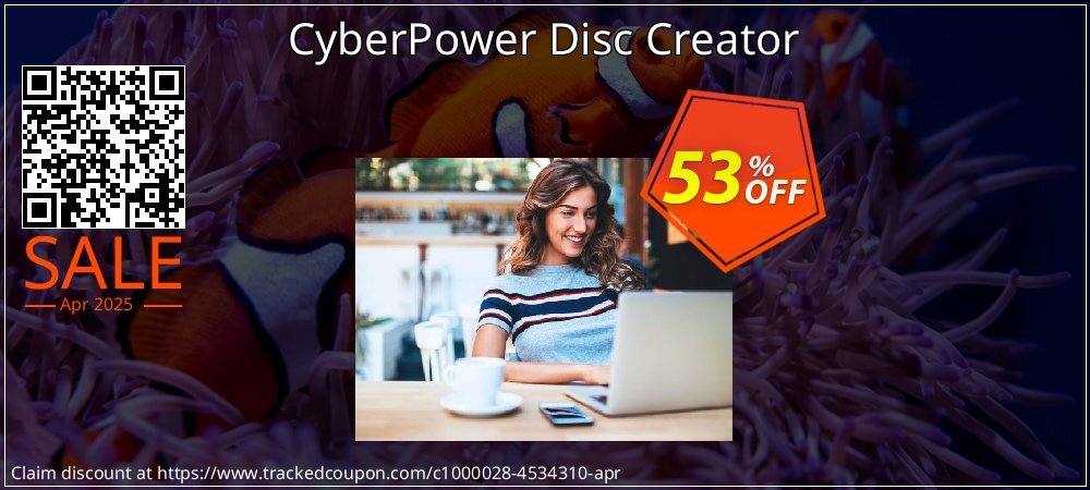 CyberPower Disc Creator coupon on National Walking Day super sale