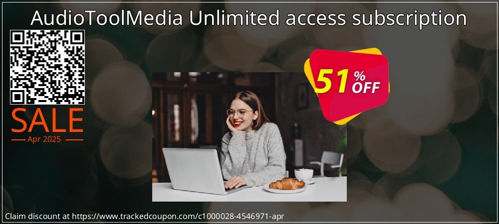 AudioToolMedia Unlimited access subscription coupon on Palm Sunday discount