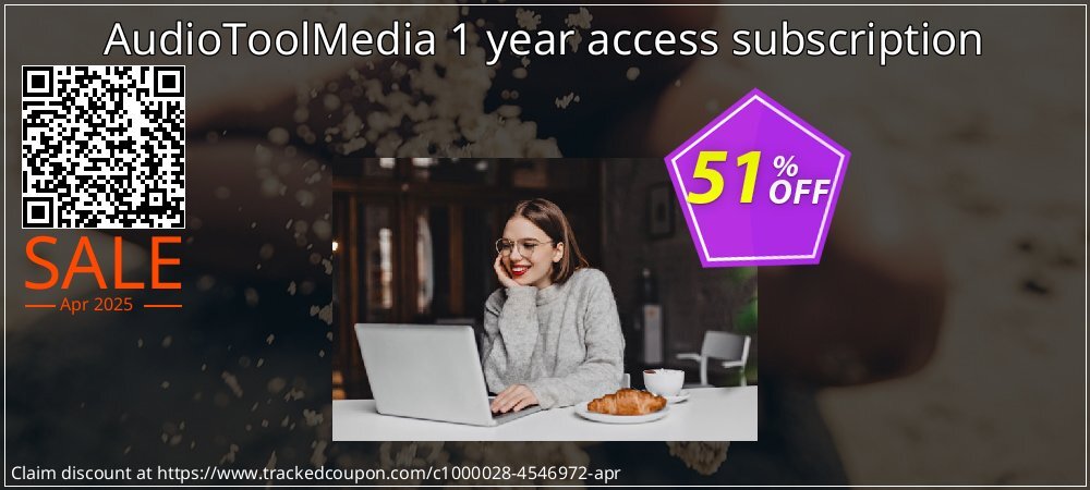 AudioToolMedia 1 year access subscription coupon on Working Day super sale