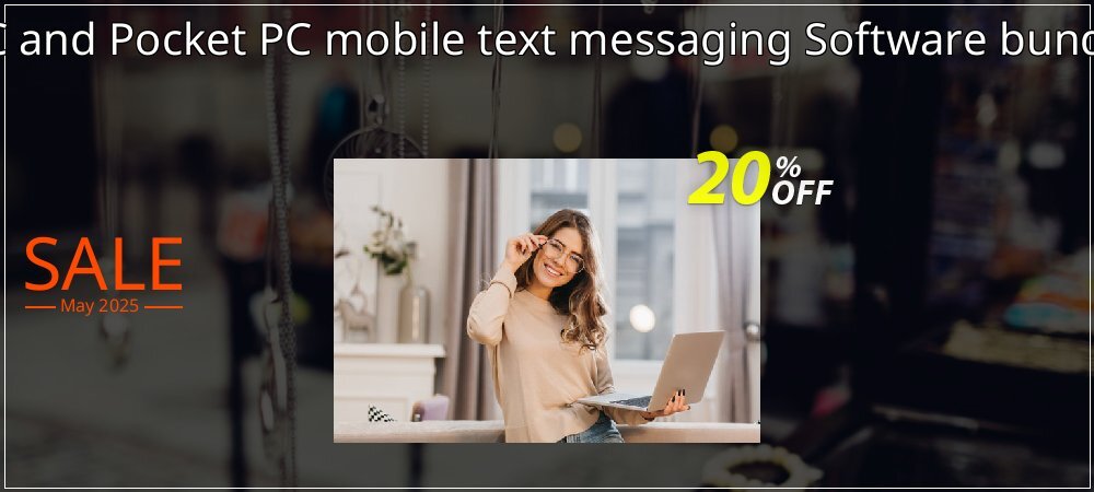 PC and Pocket PC mobile text messaging Software bundle coupon on National Walking Day offering discount