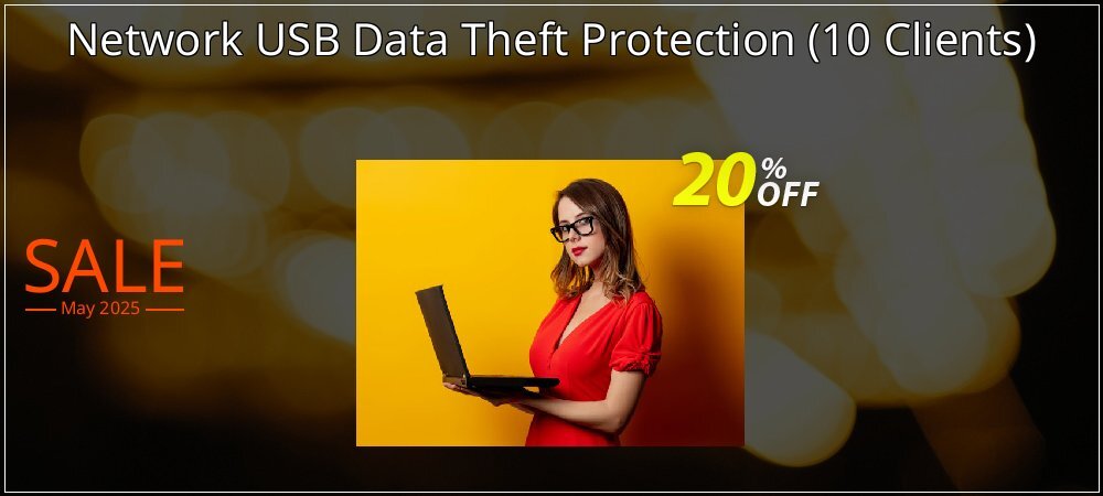 Network USB Data Theft Protection - 10 Clients  coupon on World Party Day deals