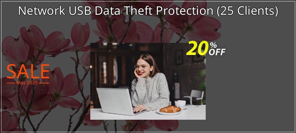 Network USB Data Theft Protection - 25 Clients  coupon on National Walking Day offer