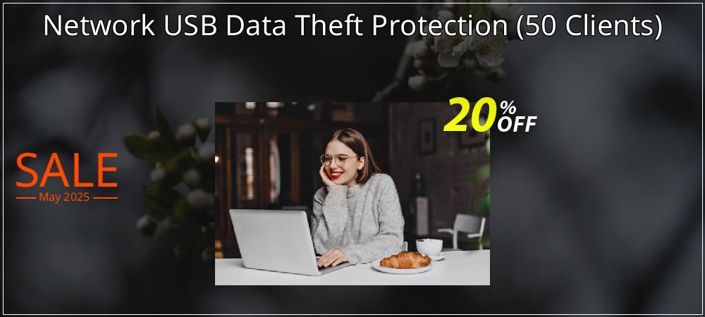 Network USB Data Theft Protection - 50 Clients  coupon on April Fools' Day offering sales