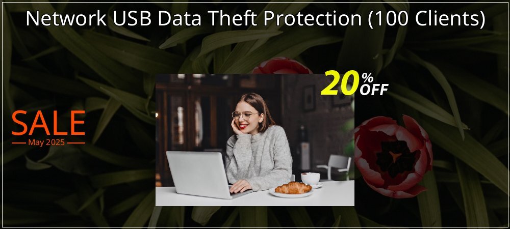 Network USB Data Theft Protection - 100 Clients  coupon on World Party Day deals