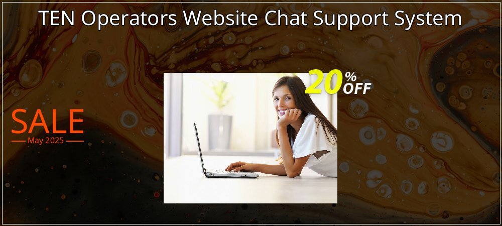 TEN Operators Website Chat Support System coupon on Constitution Memorial Day discount