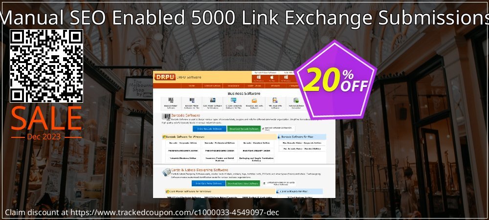 Manual SEO Enabled 5000 Link Exchange Submissions coupon on April Fools' Day offer