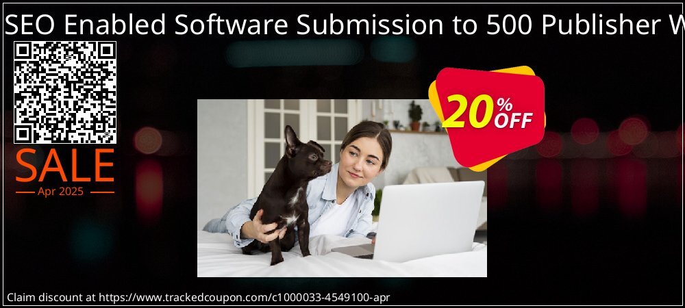 Manual SEO Enabled Software Submission to 500 Publisher Websites coupon on National Walking Day offering sales