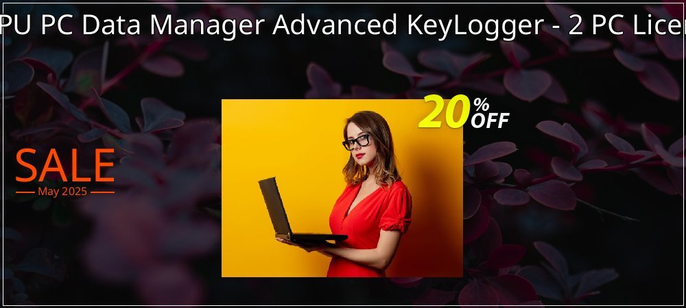 DRPU PC Data Manager Advanced KeyLogger - 2 PC Licence coupon on World Password Day super sale