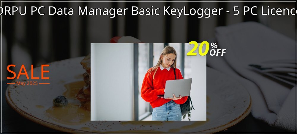 DRPU PC Data Manager Basic KeyLogger - 5 PC Licence coupon on Tell a Lie Day deals