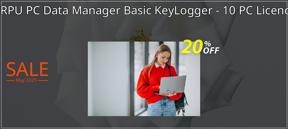 DRPU PC Data Manager Basic KeyLogger - 10 PC Licence coupon on Mother Day discount