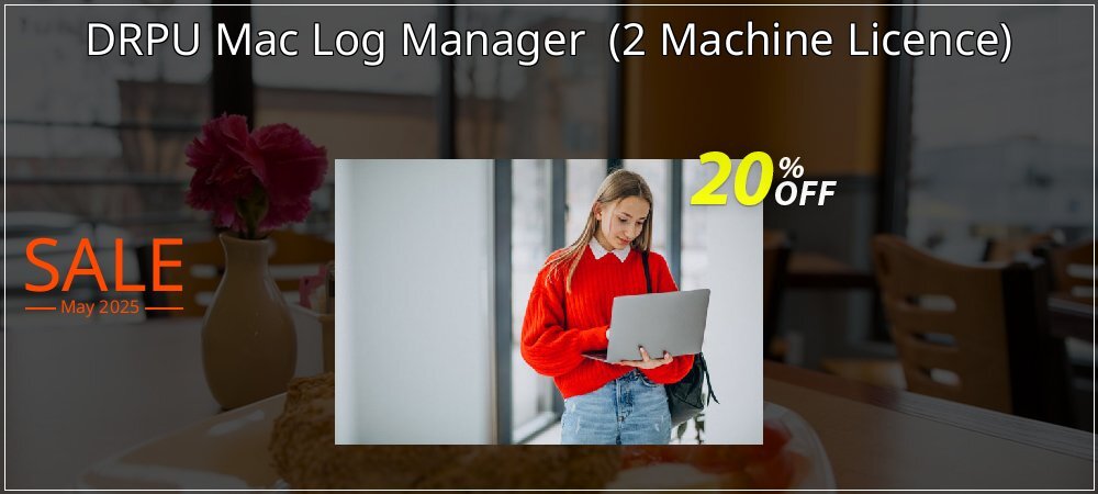 DRPU Mac Log Manager  - 2 Machine Licence  coupon on Palm Sunday offer