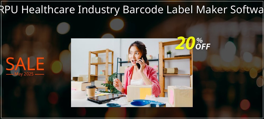 DRPU Healthcare Industry Barcode Label Maker Software coupon on April Fools Day discounts