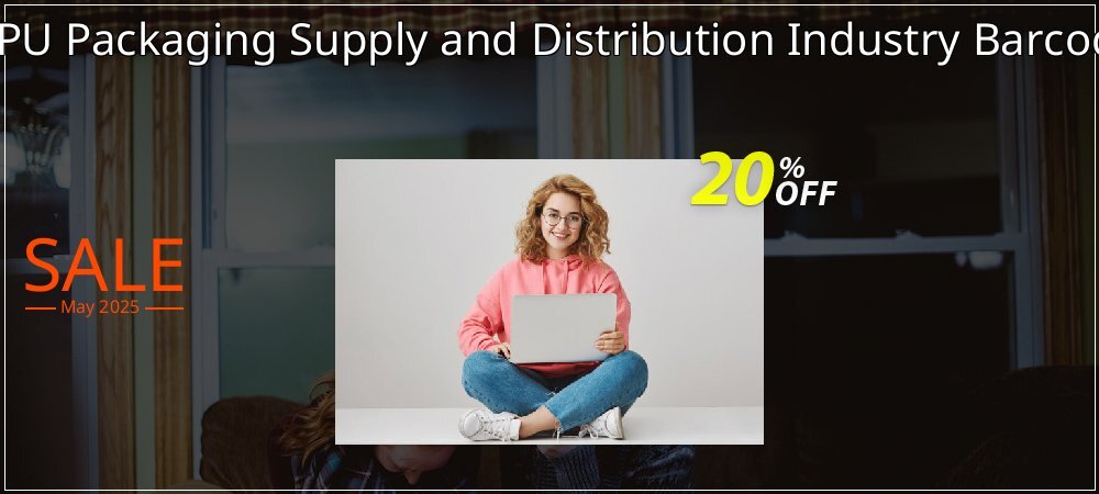 DRPU Packaging Supply and Distribution Industry Barcodes coupon on National Smile Day offer