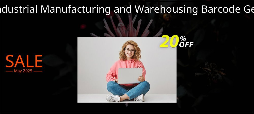 DRPU Industrial Manufacturing and Warehousing Barcode Generator coupon on National Walking Day offer