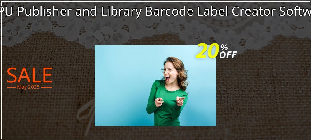 DRPU Publisher and Library Barcode Label Creator Software coupon on April Fools Day discount