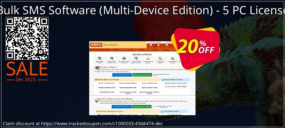 Bulk SMS Software - Multi-Device Edition - 5 PC License coupon on Tell a Lie Day offer