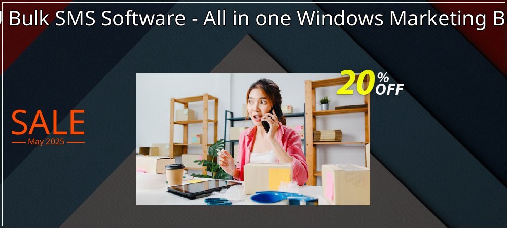 DRPU Bulk SMS Software - All in one Windows Marketing Bundle coupon on National Loyalty Day super sale