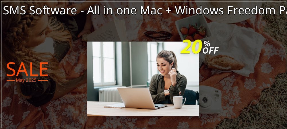 DRPU Bulk SMS Software - All in one Mac + Windows Freedom Pack Bundle coupon on Easter Day discounts