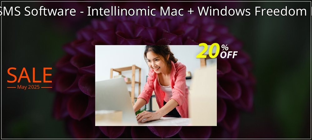 DRPU Bulk SMS Software - Intellinomic Mac + Windows Freedom Pack Bundle coupon on World Whisky Day offer