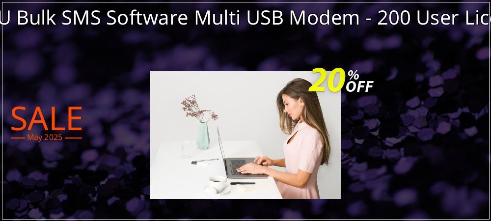 DRPU Bulk SMS Software Multi USB Modem - 200 User License coupon on Tell a Lie Day promotions