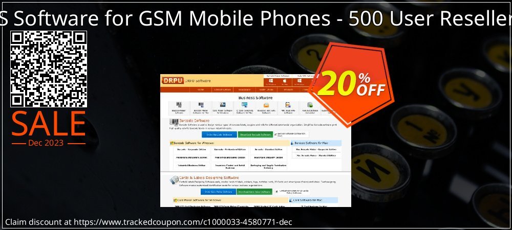 Bulk SMS Software for GSM Mobile Phones - 500 User Reseller License coupon on World Party Day offering sales