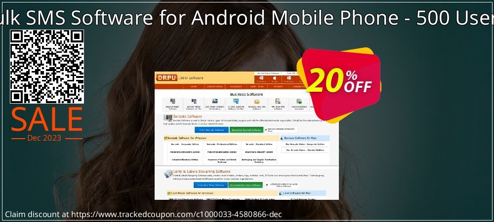 DRPU Bulk SMS Software for Android Mobile Phone - 500 User License coupon on World Party Day deals