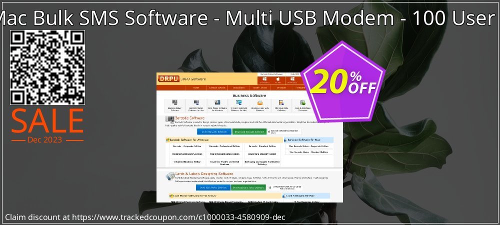 DRPU Mac Bulk SMS Software - Multi USB Modem - 100 User License coupon on Tell a Lie Day promotions