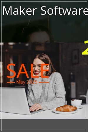 Barcode Label Maker Software - 2 PC License coupon on National Smile Day offering discount