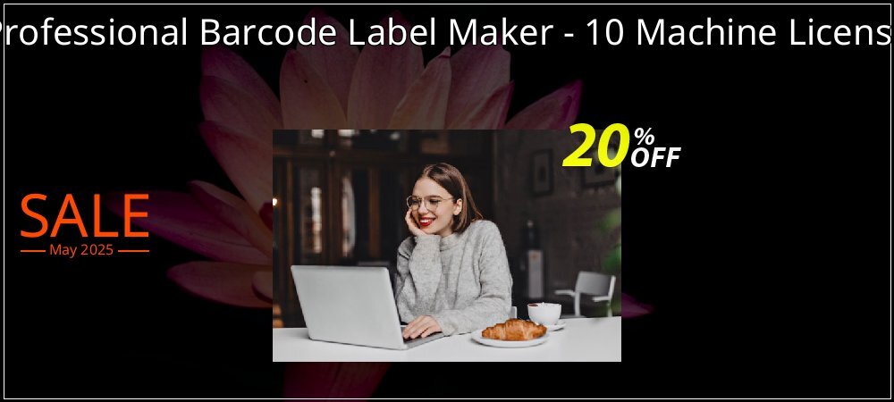 Professional Barcode Label Maker - 10 Machine License coupon on Tell a Lie Day promotions