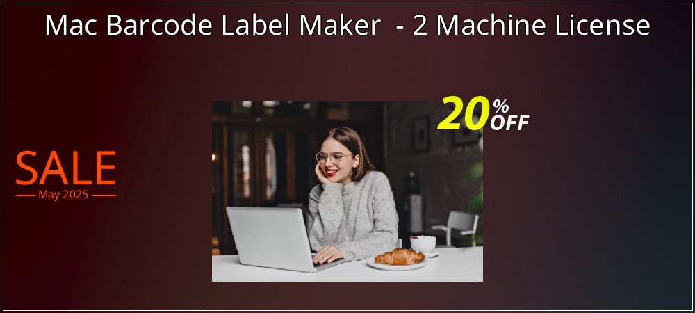 Mac Barcode Label Maker  - 2 Machine License coupon on Mother Day deals