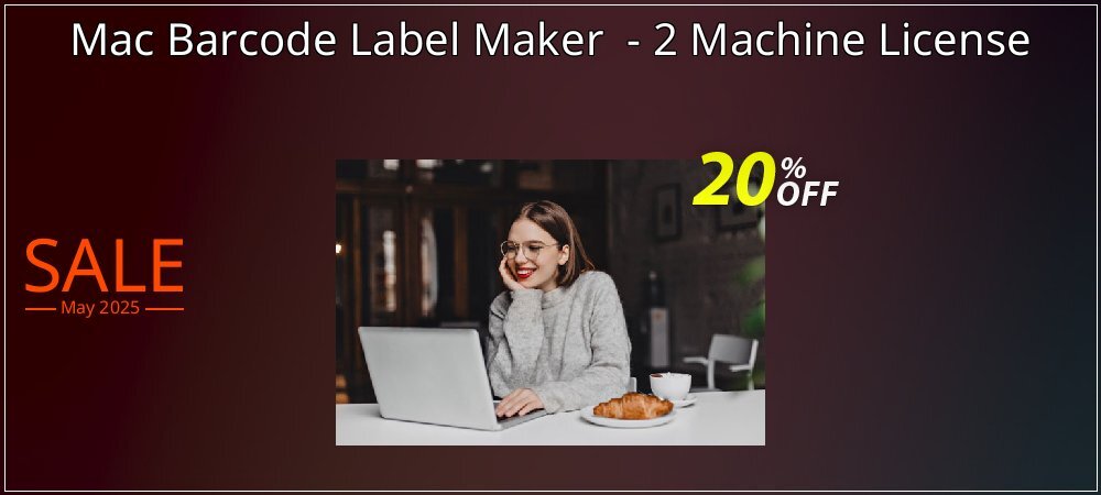 Mac Barcode Label Maker  - 2 Machine License coupon on National Walking Day sales