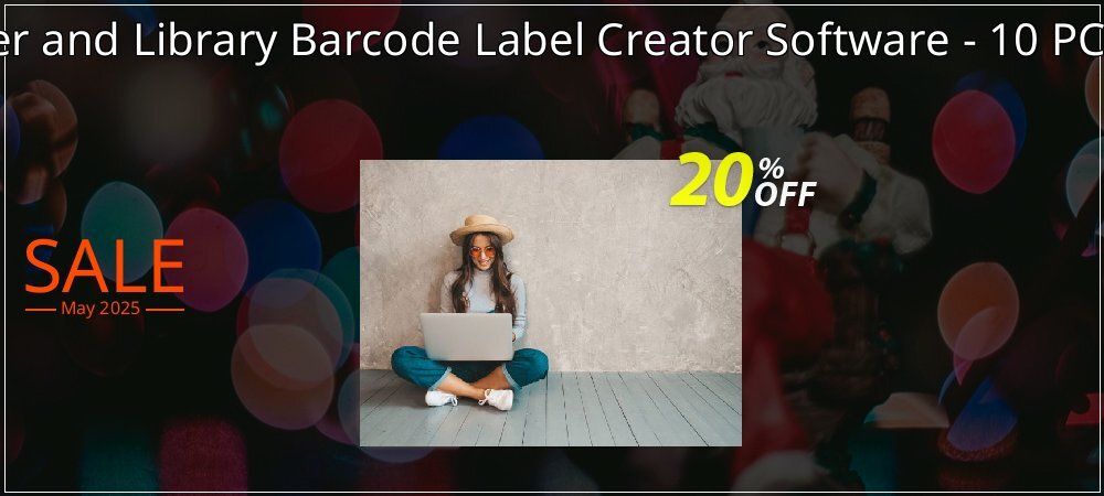 Publisher and Library Barcode Label Creator Software - 10 PC License coupon on National Walking Day offering sales