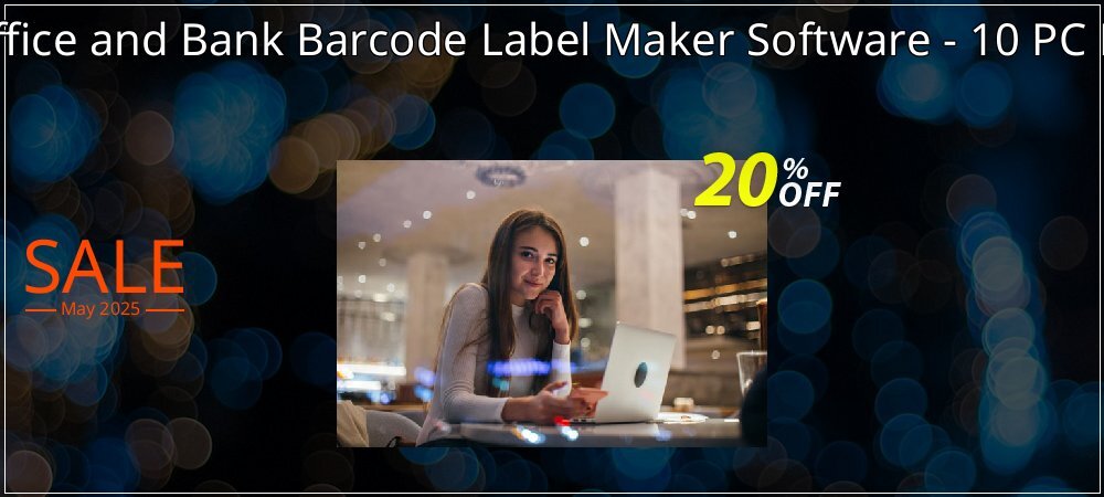 Post Office and Bank Barcode Label Maker Software - 10 PC License coupon on National Walking Day super sale