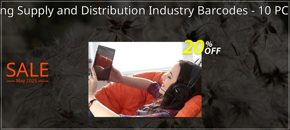 Packaging Supply and Distribution Industry Barcodes - 10 PC License coupon on National Pizza Party Day deals
