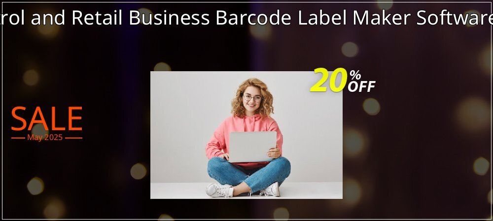 Inventory Control and Retail Business Barcode Label Maker Software - 2 PC License coupon on National Memo Day deals