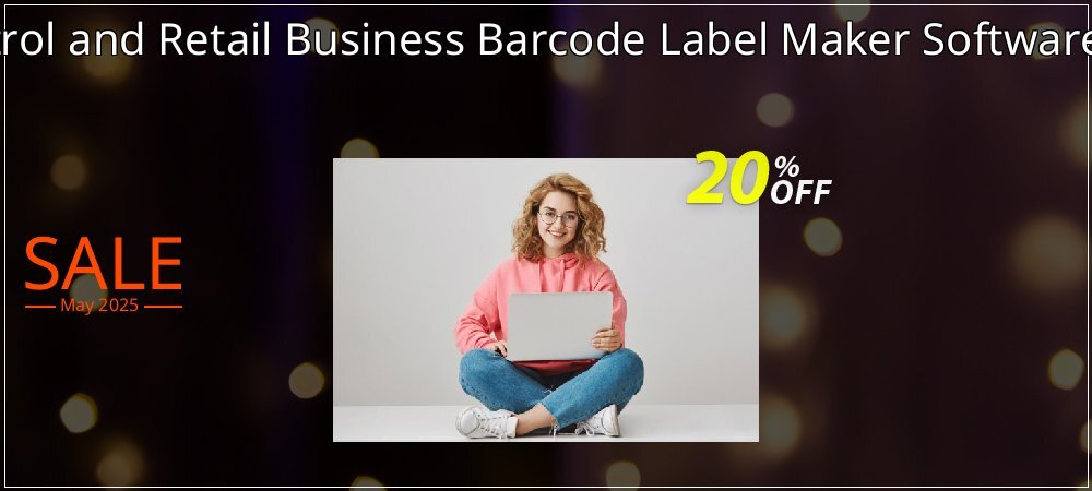 Inventory Control and Retail Business Barcode Label Maker Software - 2 PC License coupon on April Fools' Day sales